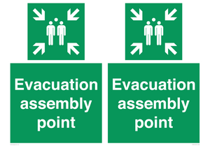 Evacuation assembly point